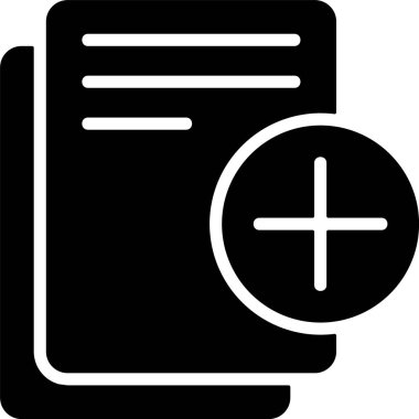 belge web simgesi vektör illüstrasyonu ekle