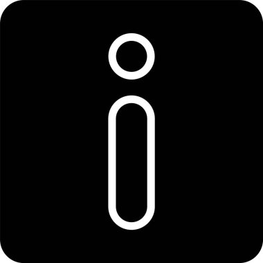 Bilgi web simge vektör çizim