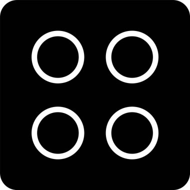 Menü web simgesi vektör resimlemesini başlat