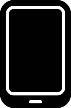akıllı telefon simgesi vektör illüstrasyonu 