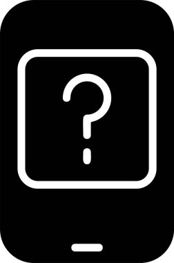 faq web simgesi vektör illüstrasyonu