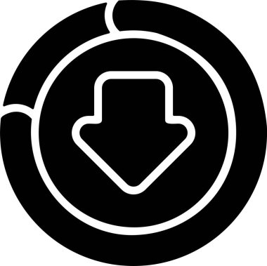 Yazılım Güncelleme Web simgesi vektör çizimi