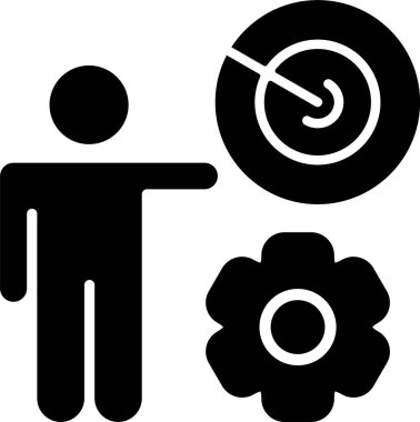 Çiçekli adam, çiçek ve çiçek ikonu