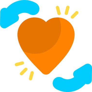 Charity web icon vector illustration