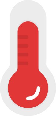 termometre ağ simgesi vektör çizimi