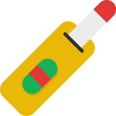 Hamilelik Test Ağı vektör çizimi