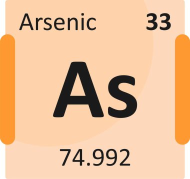 Arsenik ağ simgesi vektör illüstrasyonu