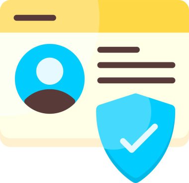 Çevrimiçi Gizlilik Ağı vektör çizimi