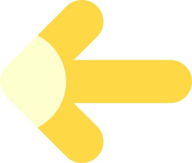 Yön ok ikonu vektör illüstrasyonu 