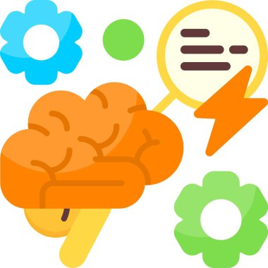 Ani Insight web simgesi vektör illüstrasyonu