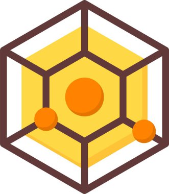 Radar Çizelgesi Web simgesi vektör çizimi