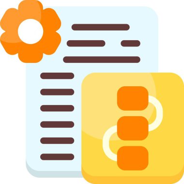 Plan detayları web simgesi vektör illüstrasyonu