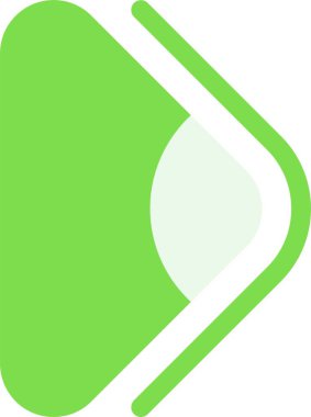 Katı Ok Sağ Web simgesi çizimi