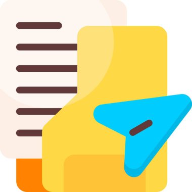 dizin simgesi, bilgisayar ögesi vektör illüstrasyonu 