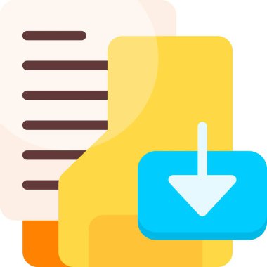 dizin simgesi, bilgisayar ögesi vektör illüstrasyonu