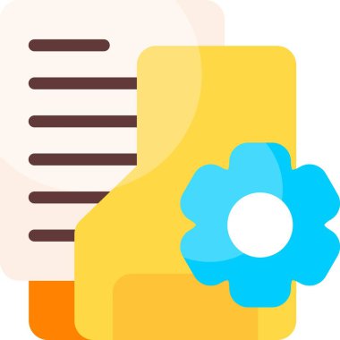 dizin simgesi, bilgisayar ögesi vektör illüstrasyonu