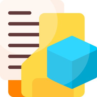 dizin simgesi, bilgisayar ögesi vektör illüstrasyonu