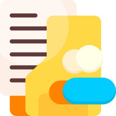 dizin simgesi, bilgisayar ögesi vektör illüstrasyonu 