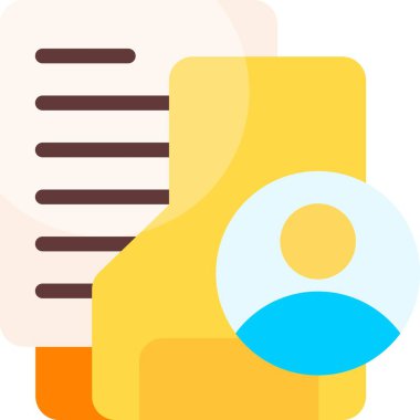 dizin simgesi, bilgisayar ögesi vektör illüstrasyonu 