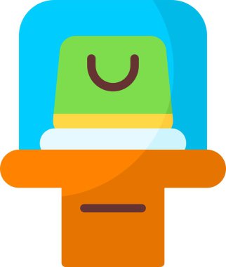 Ürün Gösterimi Web simgesi vektör illüstrasyonu