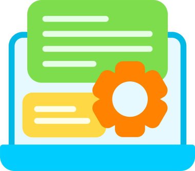 Proje Planı Web simgesi vektör çizimi