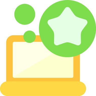 işletme yönetimi kategorisinde iş bilgisayarı simgesi