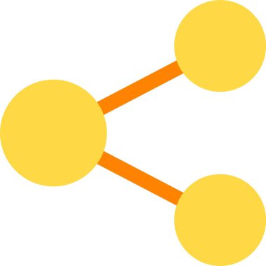 Bağlantı simgesi, vektör illüstrasyonu