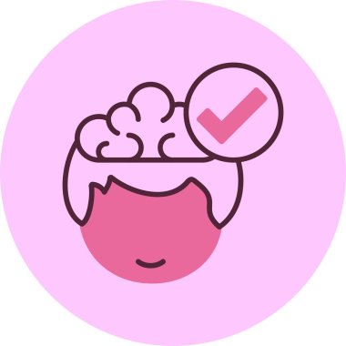 İşaretli web simgesi vektör illüstrasyonu