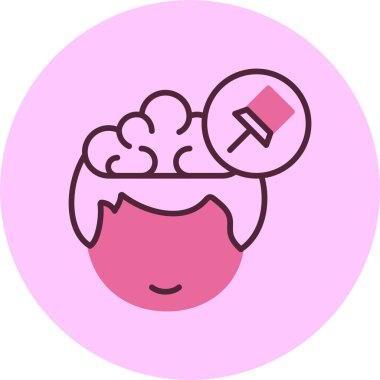 pin web simgesi vektör illüstrasyonu