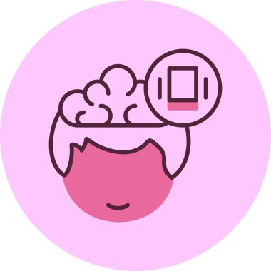 Web simgesi vektör illüstrasyonunu titreştir