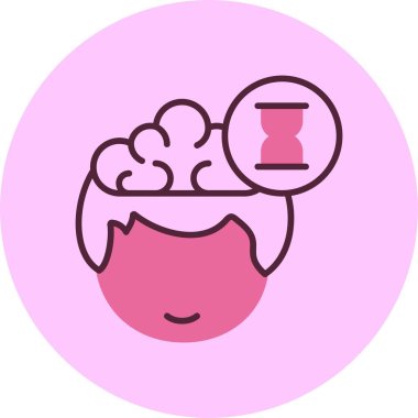 Zamanlayıcı web simgesi vektör illüstrasyonu