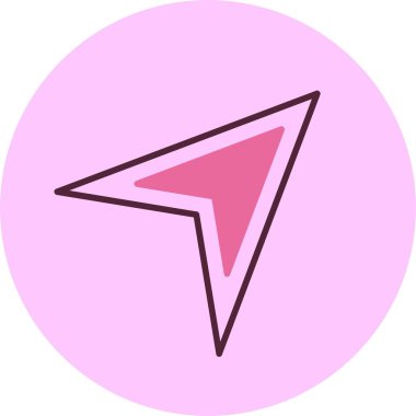 Web simgesi vektör resimlemesi gönder