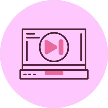 Web simgesi vektör illüstrasyonunu atla