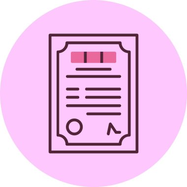 Sözleşmeli ağ simgesi vektör illüstrasyonu