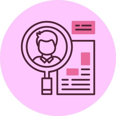 Arkaplan Denetimi simgesi, vektör basit illüstrasyon 