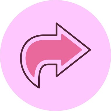 Pembe arkaplandaki simgeyi tekrarla, vektör illüstrasyonuName  