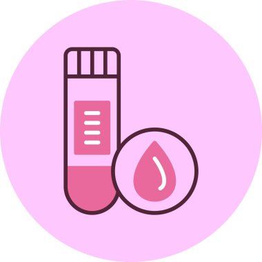 Kan testi. Web simgesi