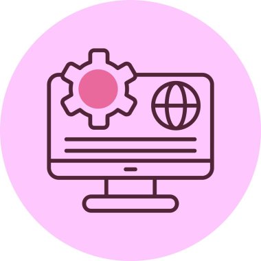 echnology Ürün simgesi, vektör basit illüstrasyon 