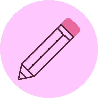 kalem simgesi vektör illüstrasyonu