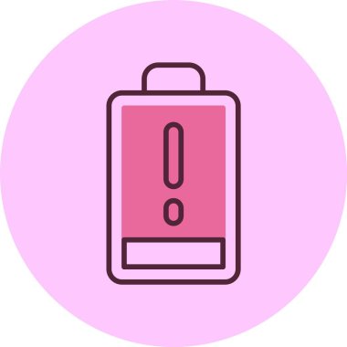 Simge yükleniyor, vektör basit illüstrasyon 