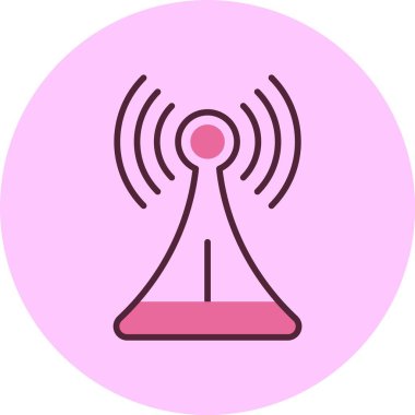 Bağlantı kayıp simgesi, vektör basit illüstrasyon 