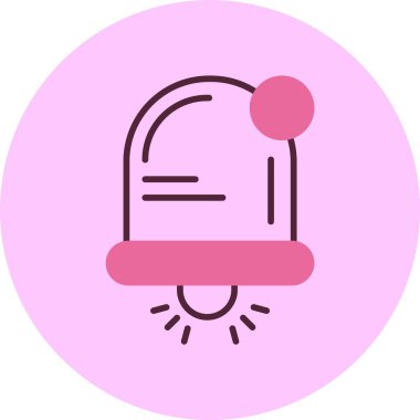 Uyarı simgesi, vektör basit illüstrasyon 