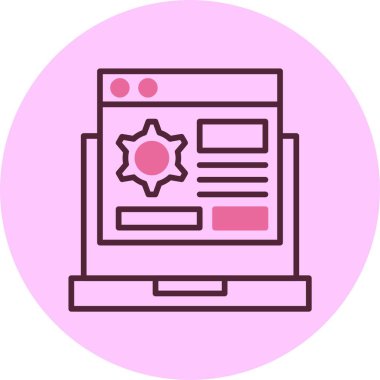 Özel Özellikler simgesi, vektör basit illüstrasyon 