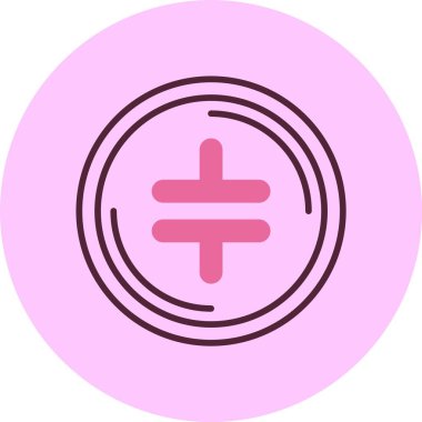 Teta Ağ simgesi, vektör basit illüstrasyon 