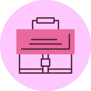 İş. Web simgesi basit illüstrasyon