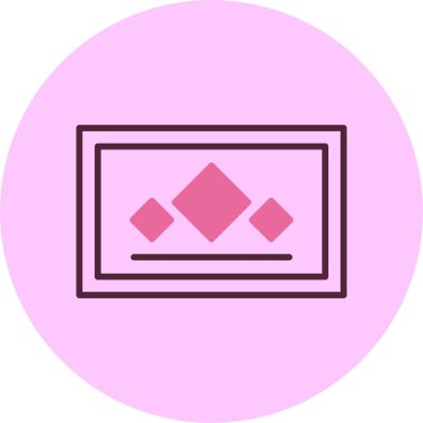 İş. Web simgesi basit illüstrasyon