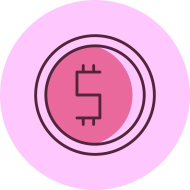 İş. Web simgesi basit illüstrasyon