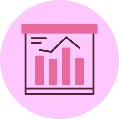 Basit iş simgesi basit düz illüstrasyon