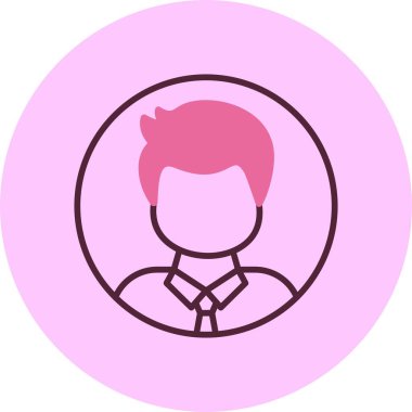 Basit iş simgesi basit düz illüstrasyon