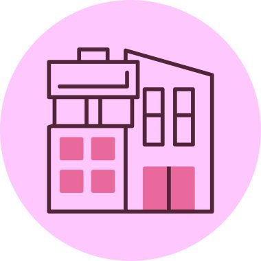 İş oluşturma simgesi, vektör basit illüstrasyon 